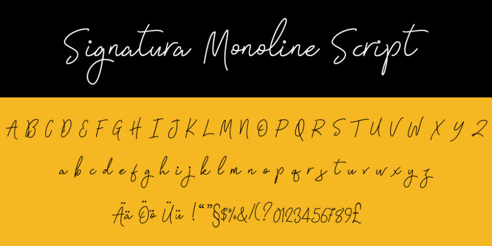 kostenlose Handschrift-Fonts mit deutschen Schriftzeichen | typogenia
